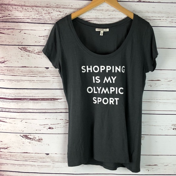 Express Tops - Express Graphic Tee-Size Med